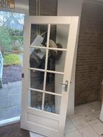 Hardhouten binnendeur 201x83, Doe-het-zelf en Verbouw, Deuren en Horren, Ophalen, Gebruikt, Binnendeur, 200 tot 215 cm