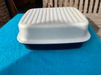 Tupperware broodbox, Ophalen of Verzenden, Gebruikt, Blauw, Bak of Kom