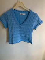 Lichtblauw shirt By Clara - Maat S, Blauw, Ophalen of Verzenden, Zo goed als nieuw, Korte mouw