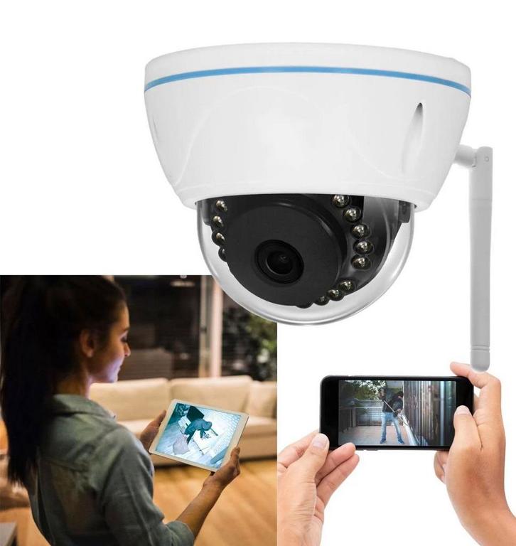 Te koop: Alecto DVC136IP Outdoor WiFi Dome Camera – €45, Audio, Tv en Foto, Videobewaking, Zo goed als nieuw, Ophalen of Verzenden