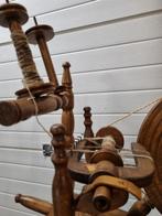 spinnewiel van eikenhout compleet, Hobby en Vrije tijd, Ophalen of Verzenden, 'T Olde Gre-j, Info@toldegrej.nl, Endepoelstraat 20f Didam