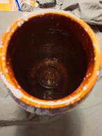 Vintage Scheurich Vaas 553-38 - Blauw/Paars - 38cm, Ophalen of Verzenden