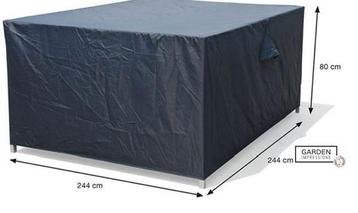 Lounge dining hoes / afdekhoes 244x24xH80 cm beschikbaar voor biedingen