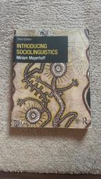 Introducing Sociolinguistics - Meyerhoff, Ophalen of Verzenden, Alpha, Gelezen, WO