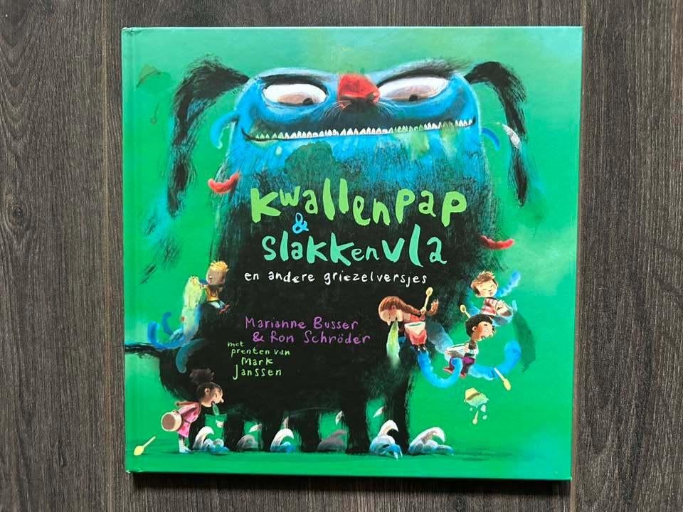 Kwallenpap & slakkenvla - Marianne Busser, Ophalen of Verzenden, Zo goed als nieuw, Fictie algemeen, Voorleesboek