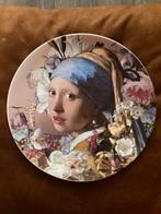 Delfst Blauw meisje met de parel, Verzamelen, Ophalen of Verzenden