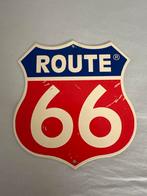 Route 66 Metalen Bord - 16x17cm, Ophalen