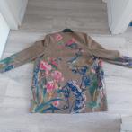 Fleurige lange blazerjas met print, Ophalen of Verzenden, Zo goed als nieuw