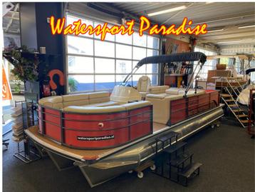 Pontoonboot 25FT 3-Tubes Red (bj 2022) beschikbaar voor biedingen