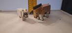 Minecraft dieren poppetjes set/2 (51025), Verzamelen, ., Ophalen of Verzenden, Zo goed als nieuw, .