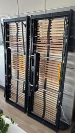 Beter Bed BossFlex 600 Elektr. Verstelbaar 2x 70x200 + voet, Ophalen, Gebruikt, Tweepersoons, 140 cm
