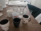 Koffie kopjes en glazen  heb  veel meer, Ophalen of Verzenden, Zo goed als nieuw, Overige typen