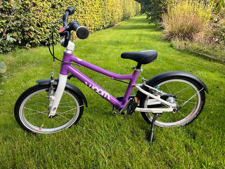 Woom 3 kinderfiets fiets 16 inch paars, Fietsen en Brommers, Fietsen | Kinderfietsjes, Gebruikt, 16 tot 20 inch, Ophalen