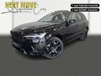 Volvo XC60 2.0 Recharge T6 AWD Plus Black EditionPanorama, Auto's, Automaat, Gebruikt, 4 cilinders, Leder en Stof