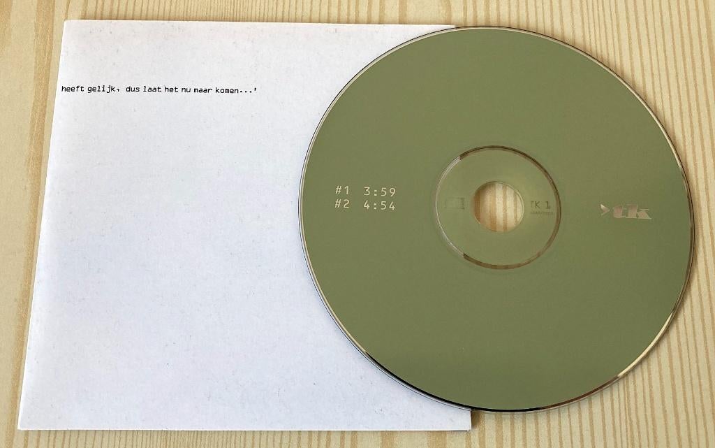 CD Single Trockener Kecks - Niemand Thuis, 1 single, Ophalen, Zo goed als nieuw, Rock en Metal