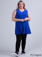Koningsblauwe top Magna maat 48/50 & 52/54, Kleding | Dames, Blauw, Nieuw, Magna, Shirt of Top