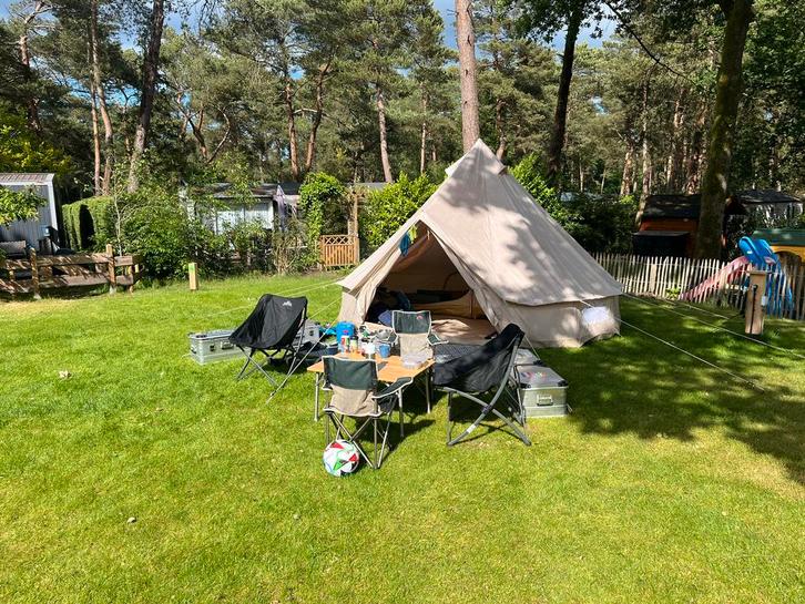 Obelink Sahara 400 Deluxe bell tent, Caravans en Kamperen, Tenten, tot en met 4, Zo goed als nieuw, Ophalen