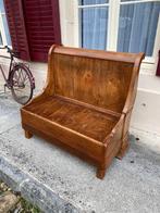 Houten kerkbank klepbank, Antiek en Kunst, Ophalen