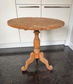 Wijntafel, van oud hout. Misschien antiek., Huis en Inrichting, Tafels | Bijzettafels, Ophalen, 55 tot 75 cm, 60 cm of meer, Rechthoekig