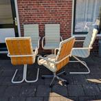 Kevi Made in Denmark vintage design 4 stoelen + bureaustoel, Ophalen, Gebruikt, Overige kleuren, Bureaustoel