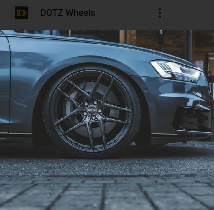 Nieuwe Set 20" Inch DOTZ LAGUNASECA Gunmetal sportvelgen vel, Auto-onderdelen, Banden en Velgen, Velg(en), Zomerbanden, 20 inch