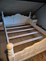 Bed met 2 lattenbodems - Tweepersoons, Huis en Inrichting, Slaapkamer | Bedden, Ophalen, Gebruikt, Tweepersoons, 200 cm