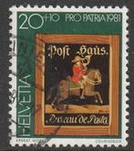 Zwitserland 1981 1199 Pro Patria 20c Posthuis, Gest, Postzegels en Munten, Ophalen of Verzenden, Gestempeld