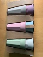 6 drinkbekers bamboo, Caravans en Kamperen, Ophalen of Verzenden, Zo goed als nieuw