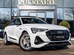 Audi e-tron Sportback 50 Quattro S-Line 71kWh|PANO|B&O|360°, Automaat, Zwart, Leder en Stof, Wit