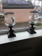 2 grote BROCANTE windlichten, Antiek en Kunst, Ophalen