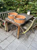 Oude Houten Kaasvaten - Authentiek & Decoratief, Ophalen