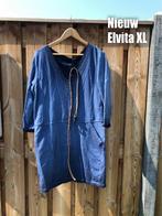 Nieuw Elvira Jurkje Denim Blauw 42/44 XL, Blauw, Maat 42/44 (L), Nieuw, Ophalen of Verzenden