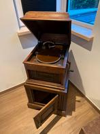 Antieke Grammofoon met Kast, Ophalen