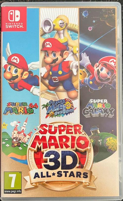 Super Mario 3D All-Stars, Spelcomputers en Games, Games | Nintendo Switch, Zo goed als nieuw, Overige genres, Vanaf 3 jaar, Ophalen of Verzenden