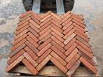 188.8m2 hard gebakken walen/waaltjes klinkers rood bruin, Ophalen, Keramiek, Klinkers, Nieuw