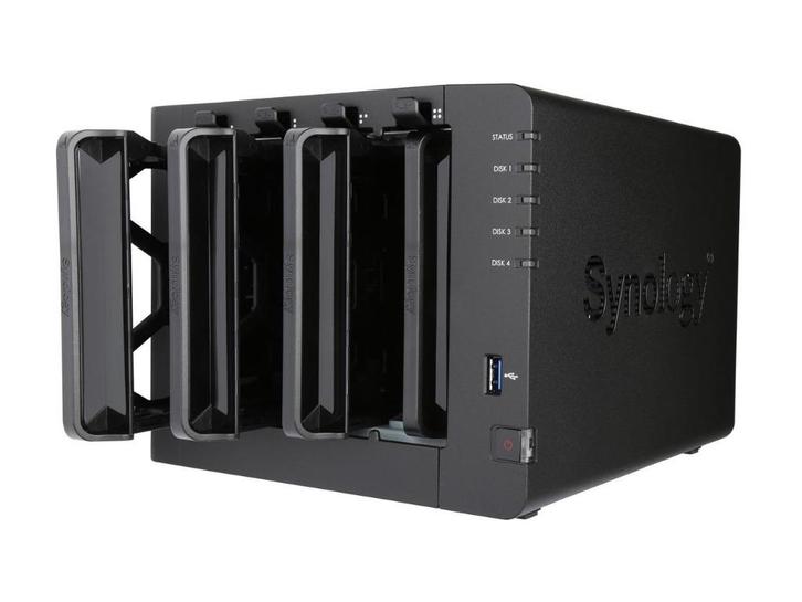 Synology ds916+ 8gb Zwart (32tb hdd), Computers en Software, Harde schijven, Zo goed als nieuw, Desktop, Extern, HDD, NAS, Ophalen of Verzenden