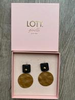 Lott Gioielli oorbellen goud zwart, Ophalen of Verzenden, Nieuw, Zwart, Goud