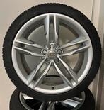 Origineel! | Audi A6 S6 (C7) 20 Inch Velgen + Winterbanden, Auto-onderdelen, Banden en Velgen, Gebruikt, 265 mm, Banden en Velgen