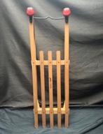 DAVOS Slee 90 cm - Klassieke Beukenhouten Slee, Ophalen of Verzenden, Gebruikt, Overige merken