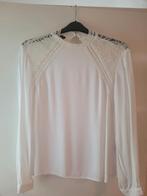 Marc Aurel blouse  off white mt 42 ZGAN, Maat 42/44 (L), Ophalen of Verzenden, Wit, Zo goed als nieuw