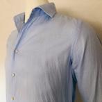 Oger shirt overhemd - pure Italian cotone - heren, Kleding | Heren, Overhemden, Halswijdte 41/42 (L), Verzenden, Blauw, Oger