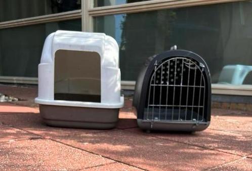 Kattebak & Kattemand voor vervoer, Dieren en Toebehoren, Kattenbakken, Zo goed als nieuw, Ophalen