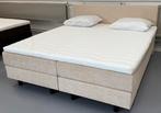 Boxspring Magazijn Uitverkoop OP=OP, Huis en Inrichting, Slaapkamer | Boxsprings, Crème, Ophalen of Verzenden, 180 cm, 200 cm