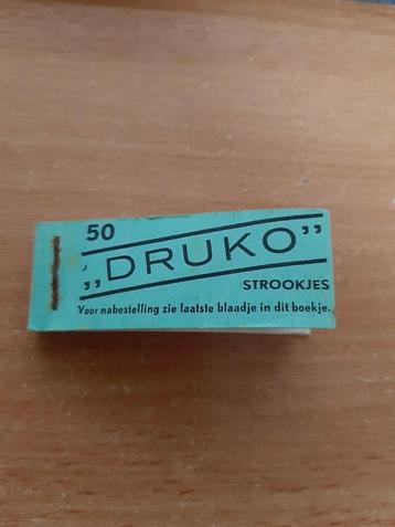 DRUKO boekje met plakstrookjes beschikbaar voor biedingen