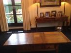 NIEUWE uittrekbare SALONTAFEL - TAFEL OUD TEAK Flamant, Ophalen, Gielen, Nieuw, Info@houseofcoco.nl