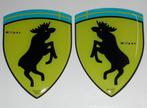 Sticker van steigerende eland -ook 3D- voor. Volvo &. SAAB., Ophalen of Verzenden, Nieuw
