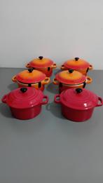 6 cocottes, Ophalen, Zo goed als nieuw, Overige materialen, Overige typen