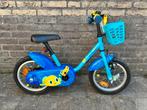 Decathlon B’TWIN kinderfiets 14 inch incl. zijwieltjes, Fietsen en Brommers, Fietsen | Kinderfietsjes, Ophalen, Gebruikt, Minder dan 16 inch