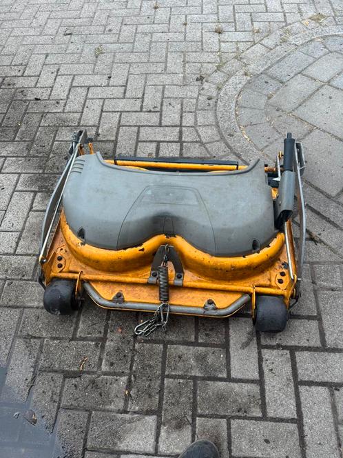 Stiga villa combi 85 maaidek met laswerk, Tuin en Terras, Grasmaaiers, Gebruikt, Benzine-grasmaaier, 50 cm of meer, Cirkelmaaier