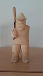Houten Beeldje Jager met Geweer, Antiek en Kunst, Ophalen of Verzenden